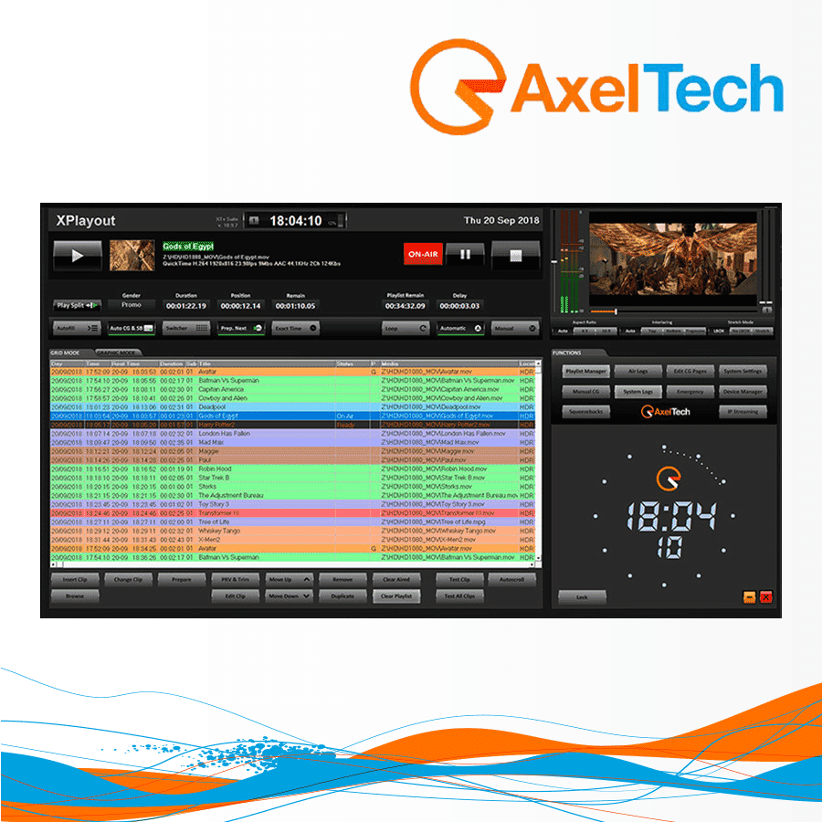 AxelTech <b>XTV</b> TV Automation Suite