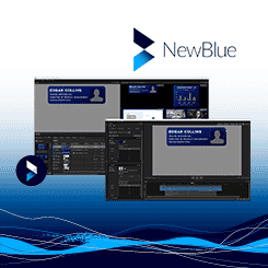 New Blue <b>Titler Live 5 Broadcast</b>