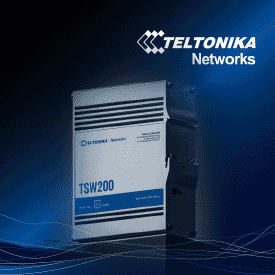 Teltonika Networks TSW200 Industrial PoE+ Switch